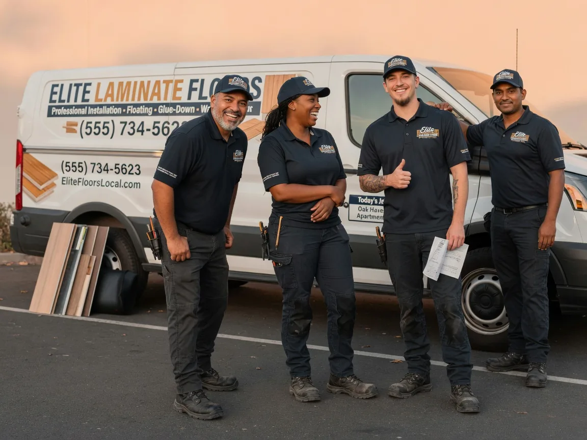 Laminate flooring installation company in Agency, IA
